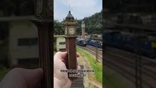 Relógio de #paranapiacaba na escala HO 1:87 #ferromodelismo #miniaturas #Hobby #modelismo