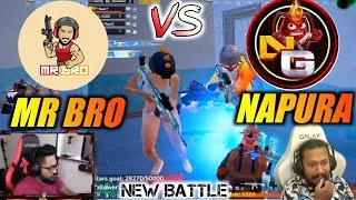 MR BRO vs NAPURA [  vs  ] || New Battle in erangal map || pubg mobile