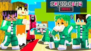 I TRAPPED LILYVILLE GANG IN MINECRAFT SQUID GAME|RON9IE