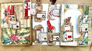 Mini Christmas tags and corner tabs