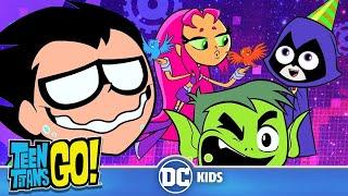 Teen Titans Go! Россия | Новогодняя вечеринка! | DC Kids