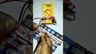 How to make 100 volt battery with 9 volt battery #hackerpritam #shorts