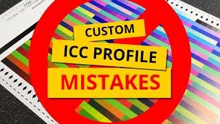 How to Avoid the Top 3 ICC Profile Mistakes