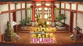 Rooms and Exits Japanese Museum Level 15 - Pharaoh's Bride Chapter