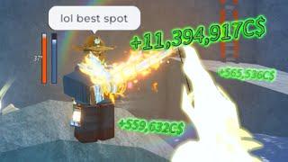 The New BEST FARMING Spot Made Me MILLIONS In FISCH Roblox