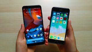 Xiaomi Mi A2 vs iPhone 6s - Speed Test!