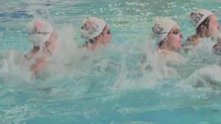 Team USA artistic swimming preparing for gold