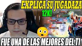 EL GOTTO explica como fue su jugada 12K!! Una de las mejores del International! | DOTA2