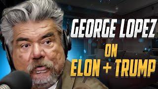George Lopez on Donald Trump - Elon Musk - TV Show - Secret Service Coming to His House - Interview