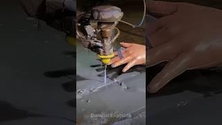 Water Jet Cutting Vs Hand #science #sciencefacts #shorts