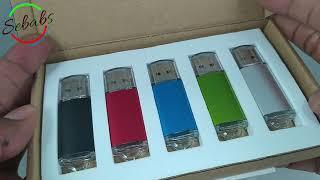 TOPESEL 5 Pack 32GB USB 2.0 Flash Drive Memory Stick Thumb Drives  UNBOXING/REVIEW