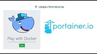 Play With Docker & Portainer!!