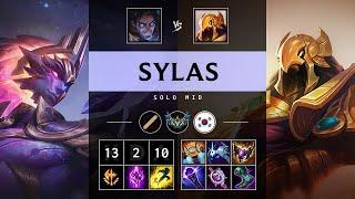 Sylas Mid vs Azir: Legendary - KR Challenger Patch 14.23