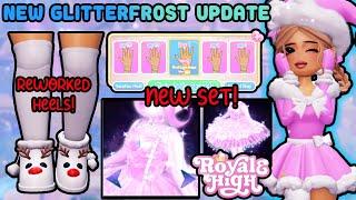 NEW SET New Heels Rework And More Out Now In The New Glitterfrost Update Royale High