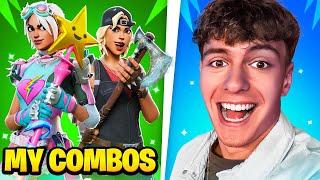 19 Combos Fortnite PROS MAIN.. (Clix, MrSavage, Bugha)