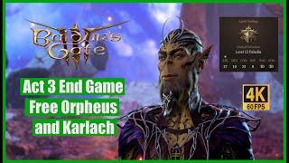 Baldur's Gate 3 Walkthrough Act 3 End Game Free Orpheus and Karlach