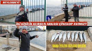 KURŞUN ARKASI İLE ÇİNEKOP AVIMIZ. KEYİFLİ BİR AV OLDU. BOYLAR GÜZEL!! İSTANBUL BOĞAZI