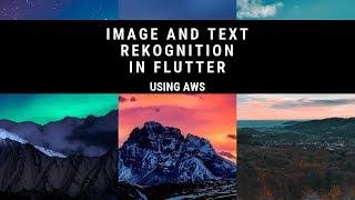 Image and Text Rekognition in Flutter using AWS | Text Rekognition Flutter and AWS @aseemwangoo​#aws