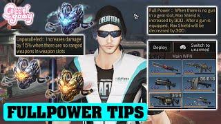 Trick FullPower and Unpar with Guns in Gear Slot | LifeAfter Tips | LifeAfter