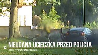 Brawurowa ucieczka przed policją. Jazdę zakończył na murze. Namierzyli go, bo zgubił dokumenty