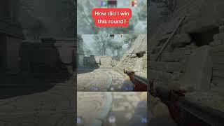 How did I win this round??#cs2 #counterstrike2