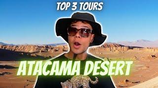 TOP 3 TOURS IN THE ATACAMA DESERT CHILE / NIGHTSKY, BALTINACHE LAGOONS & GEYSIERS - VLOG² 6