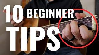 10 IMPORTANT Tips For Beginner Guitar Players