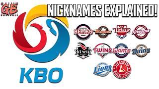KBO Team Nicknames EXPLAINED