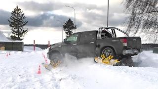 Обзор Гусениц Trackngo на Toyota Tundra