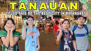 EXPLORING TANAUAN BATANGAS : Stroll Through the Public Market, Tasty Street Food , and Plaza Lights!