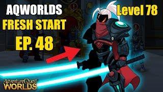 AQW Fresh Start Episode 48 - Getting Void Paladin Armor!!