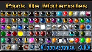 PACK DE MATERIALES PARA CINEMA 4D R20 - S26