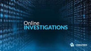 Online Investigations – Stop your attacker in their tracks!