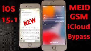 GSM-MEID iCloud Activation Unlock !! iOS 15.1 Without Jailbreak !! SIM+Call 100% FIX !!