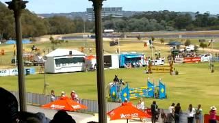 Natalie Blundell on Algebra 4 star CCI showjumping