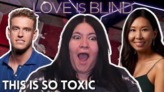 Therapist's BLIND Reactions to Love is Blind Season 2!