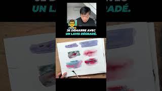 Technique #3 pour arrêter de surtravailler vos aquarelle