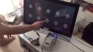 Raspberry PI + Deaware Communication shield (Prototype) + PLC ( Thai language )