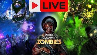 *LIVE* Call Of Duty Cold War Zombies Grinding High Rounds PS5 XBOX PC PS4