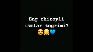 ENG CHIROYLI  ISMLAR