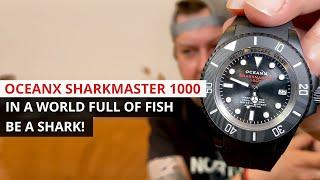 OceanX Sharkmaster 1000 is the apex predator of diver watches, built for extreme conditions!