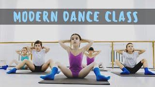 Modern dance class