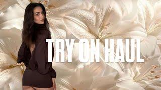 TRY ON: ELEGANT & SEDUCTIVE DRESS  | Paulina Stepowska