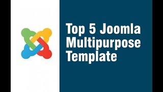 Top 5 Joomla Multipurpose Template for your Website