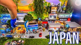 1/64 JDM CAR PARK / JAPANESE STREET SCENES DIORAMA (COOLEST AND MOST AFFORDABLE DIORAMA) #youtube