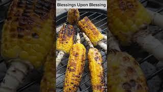 Blessing with corns.