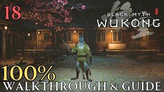 Black Myth Wukong 100% part 18 : Chapter 4 Lower Hollow & Yellow Loong Walkthrough & Guide