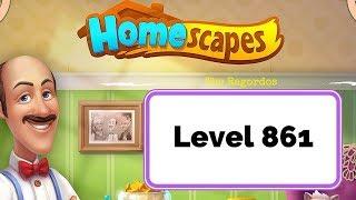 Homescapes Level 861 - No Boosters