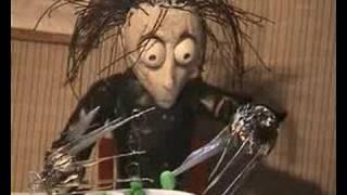 Edward Scissorhands in claymation !  (MG Productions)