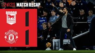 Ruben Amorim's First Game In Charge | Ipswich 1-1 Man Utd